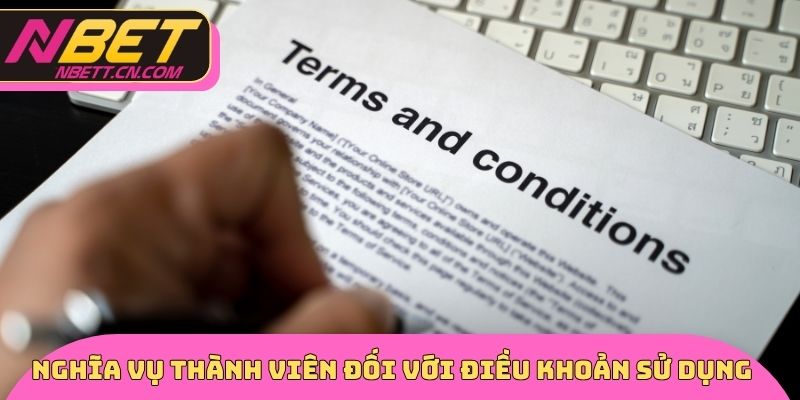 Nghĩa vụ thành viên đối với điều khoản sử dụng